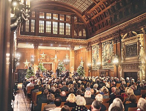 Weihnachtskonzert Villa Hügel